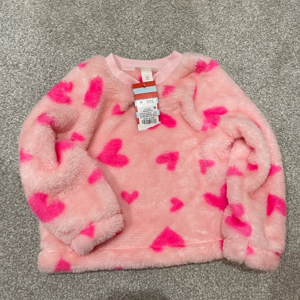 Cat & Jack Fuzzy Sweater